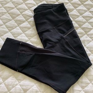 Athleta Training Capris with Stash Pocket